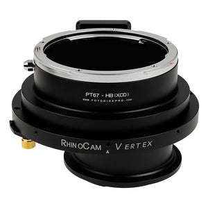 RhinoCam Vertex Rotating Stitching Adapter, Compatible with Pentax 6x7 (P67, PK67) Mount SLR Lens to Hasselblad X-System (XCD) Mount Mirrorless Cameras