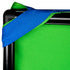 Complete Portable Background Kit w/ Bag - 7.4 x 7.4ft (2.3 x 2.3m) Blue / Green