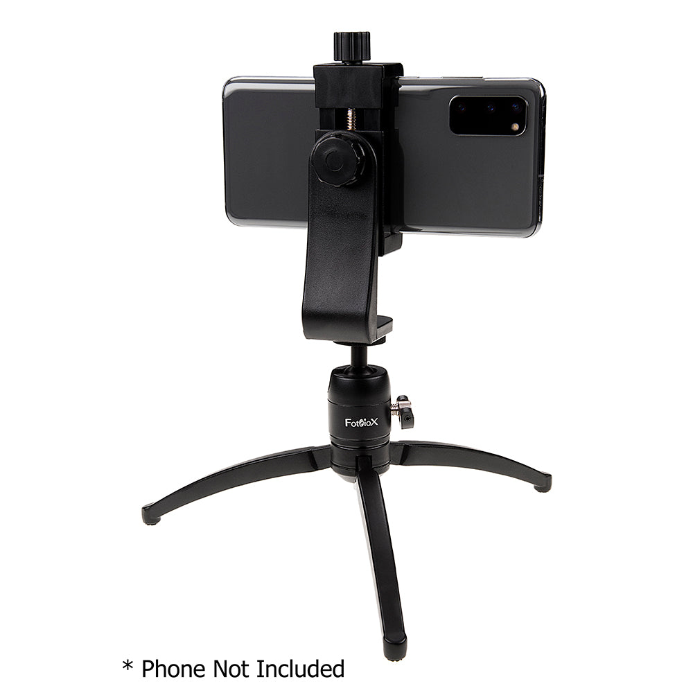 Metal Phone Tripod Mount for iPhone - Universal Cell Phone Stand