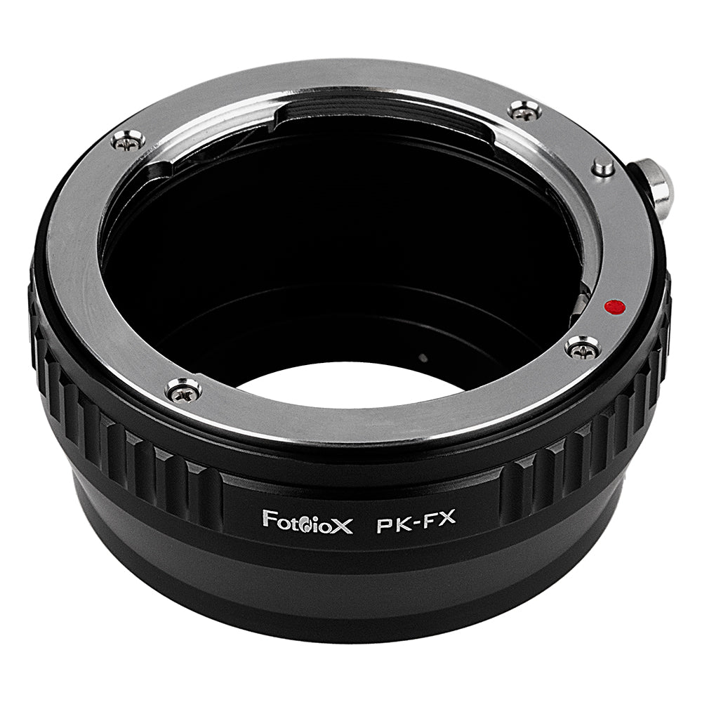 Fotodiox Lens Mount Adapter - Pentax K Mount (PK) SLR Lens to Fujifilm Fuji X-Series Mirrorless Camera Body