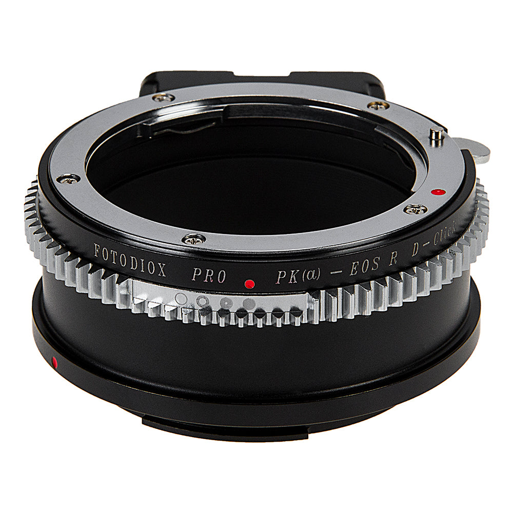 Fotodiox Pro Lens Mount Adapter Compatible with Pentax K Auto Focus Mount (PK AF) DSLR Lenses to Canon RF (EOS-R) Mount Mirrorless Camera Bodies