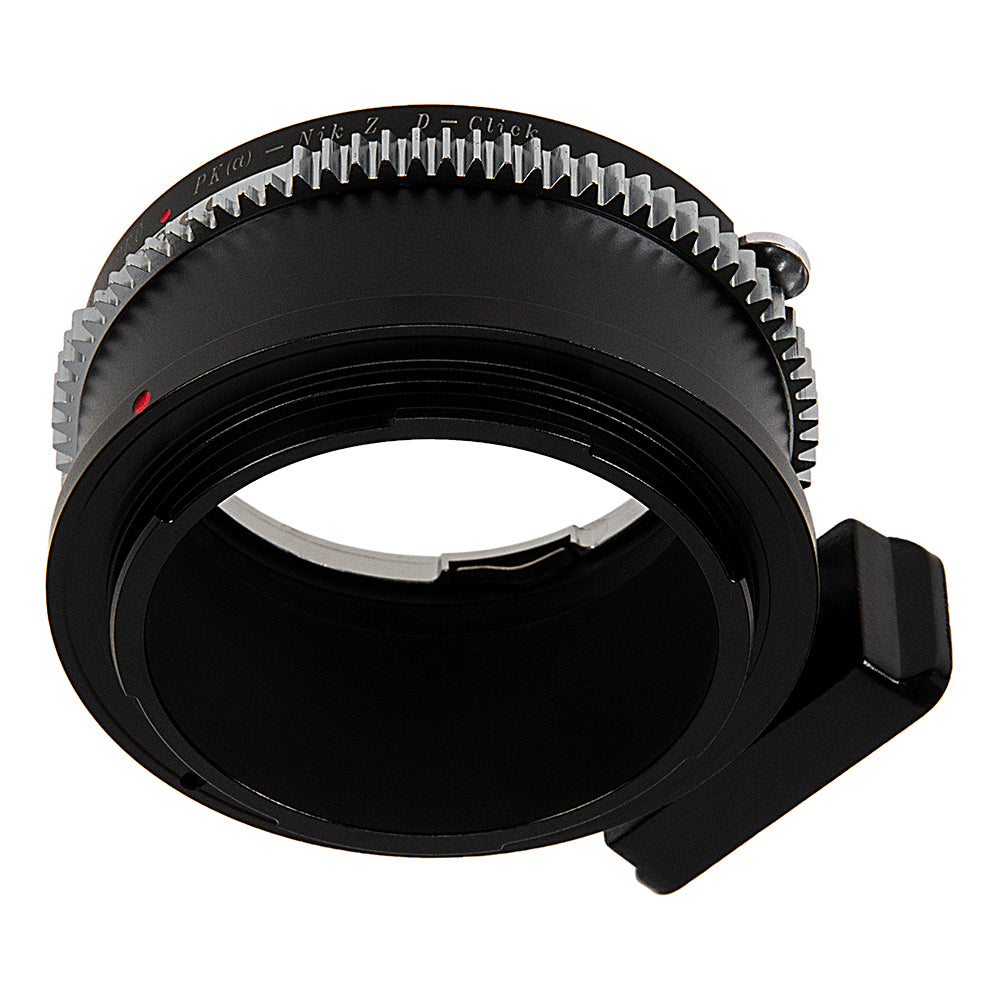 Fotodiox Pro Lens Mount Adapter Compatible with Pentax K Auto Focus Mount (PK AF) DSLR Lenses to Nikon Z-Mount Mirrorless Camera Bodies