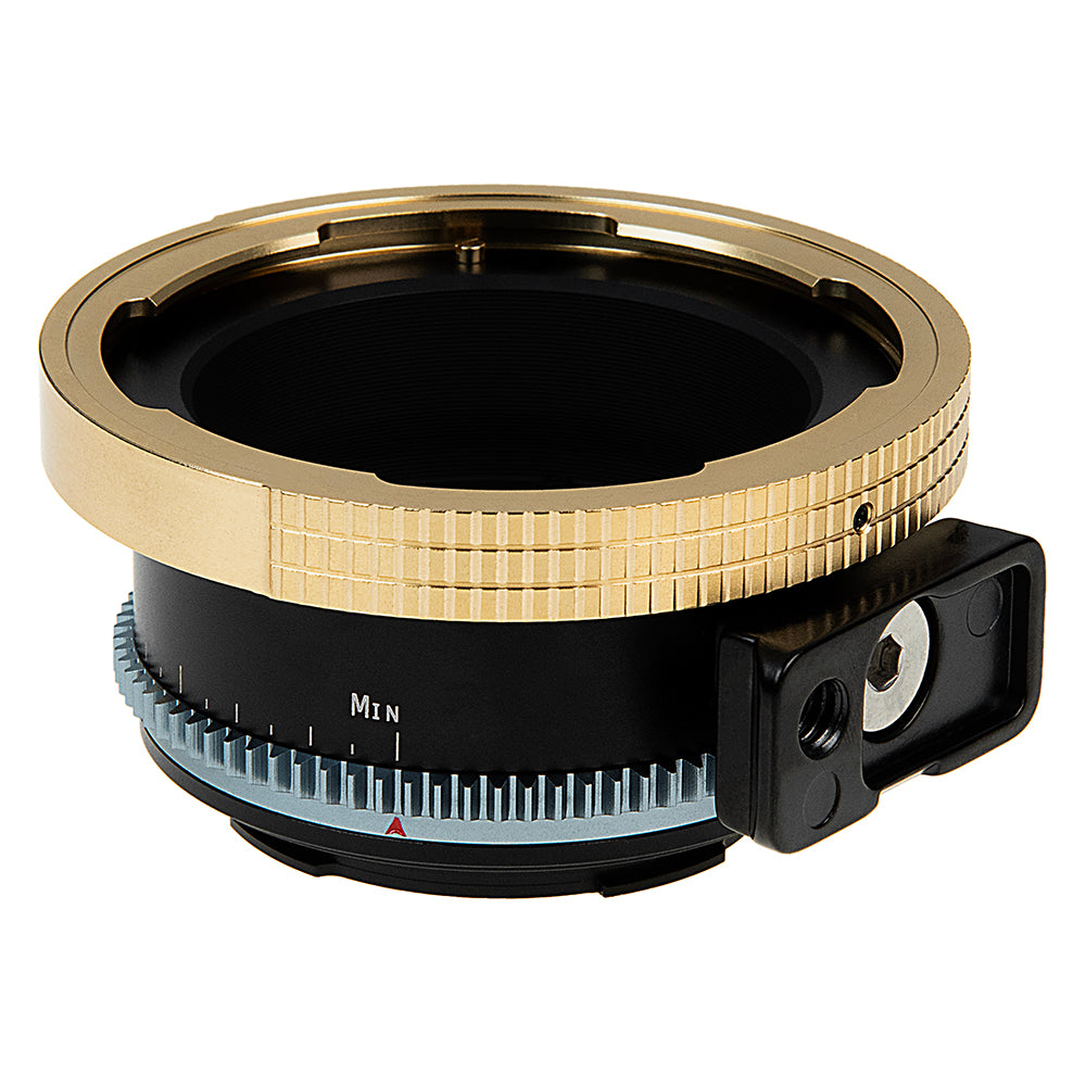 Vizelex ND Throttle Cine Lens Mount Adapter - Compatible with Arri PL (Positive Lock) Mount Lenses to Leica L-Mount Alliance Mirrorless Cameras with Built-In Variable ND Filter (2 to 8 Stops)