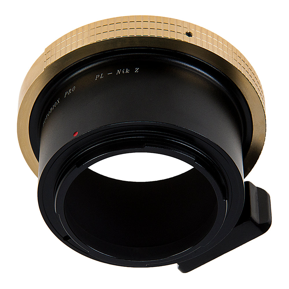 Fotodiox Pro Lens Mount Adapter Compatible with Arri PL (Positive Lock) Mount Lenses to Nikon Z-Mount Mirrorless Camera Bodies