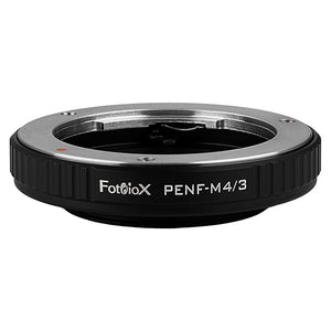 Fotodiox Lens Mount Adapter - Olympus Pen F SLR Lens to Micro Four Thirds (MFT, M4/3) Mount Mirrorless Camera Body