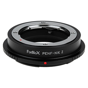 Fotodiox Lens Mount Adapter - Compatible with Olympus Pen F SLR Lenses to Nikon Z-Mount Mirrorless Cameras
