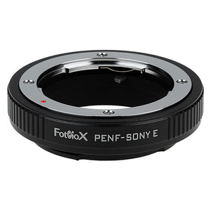 Fotodiox Lens Mount Adapter - Olympus Pen F SLR Lens to Sony Alpha E-Mount Mirrorless Camera Body