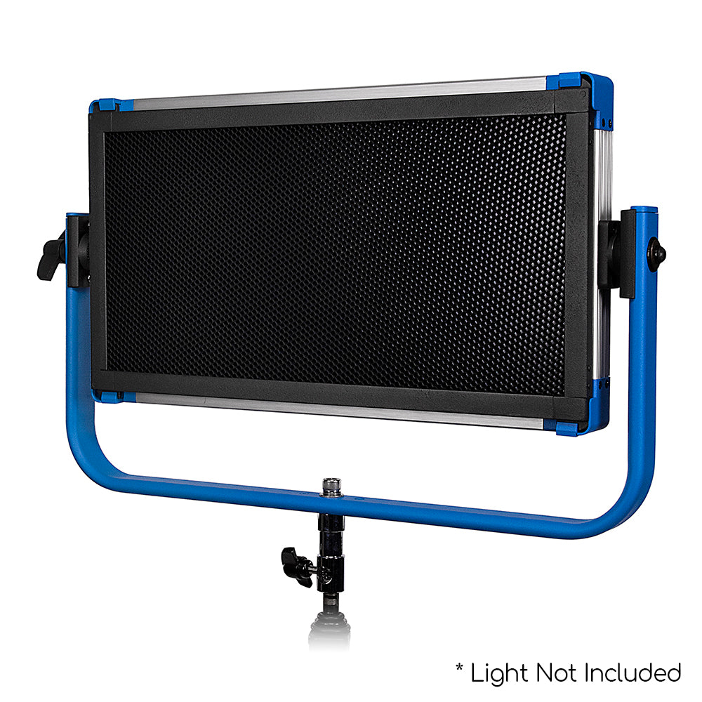 Grid for Prizmo Go 120W - 11x20.75in (28x53cm) Metal Grid for 1x2' RGBW Professional Photo/Video LED Studio Light