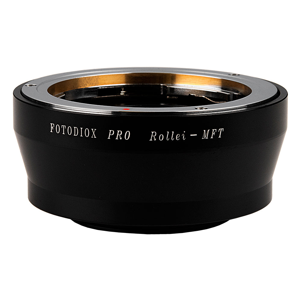 Fotodiox Pro Lens Mount Adapter - Rollei 35 (SL35) SLR Lens to Micro Four Thirds (MFT, M4/3) Mount Mirrorless Camera Body