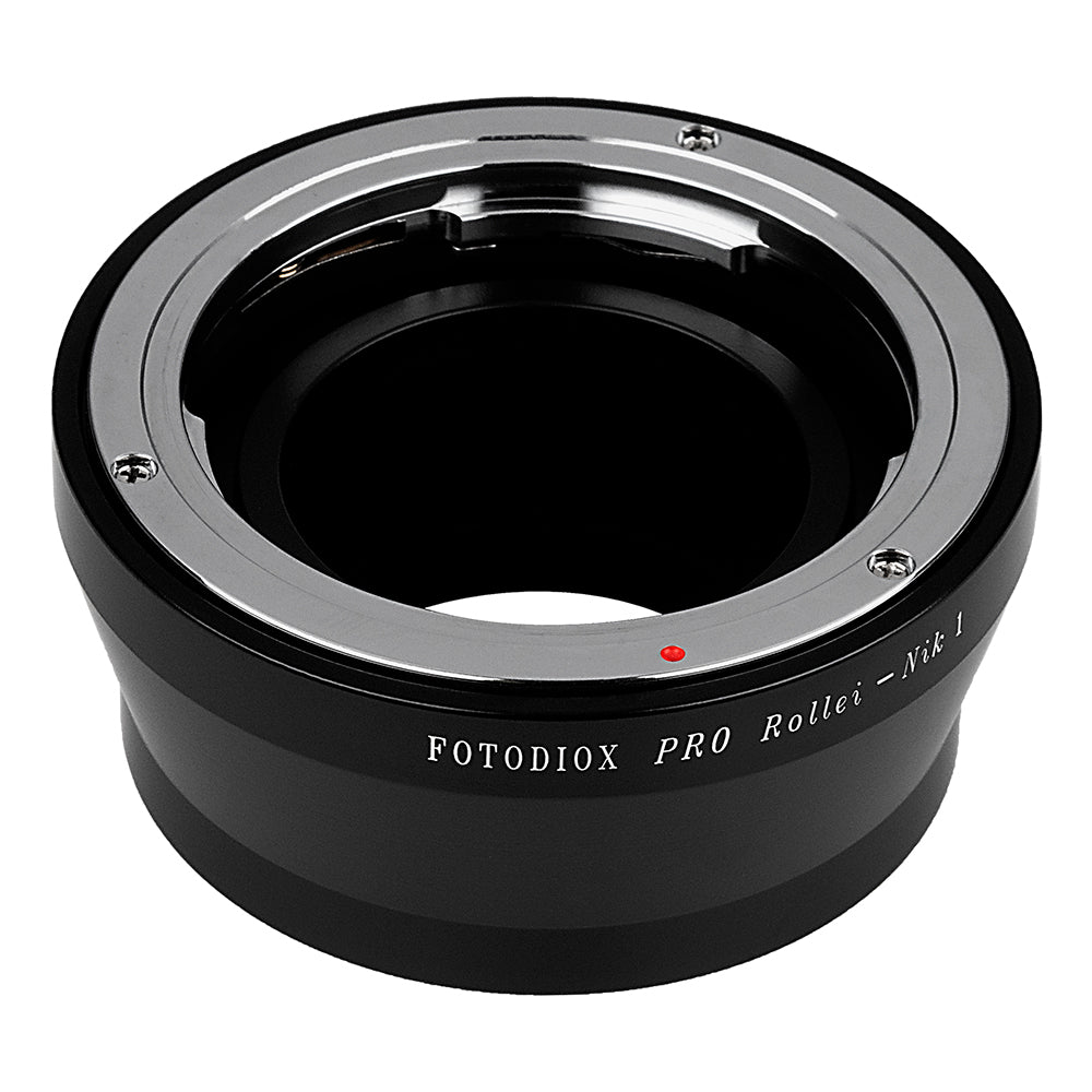 Fotodiox Pro Lens Adapter - Compatible with Rollei 35 (QBM, SL35) SLR Lenses to Nikon 1-Series Mirrorless Cameras