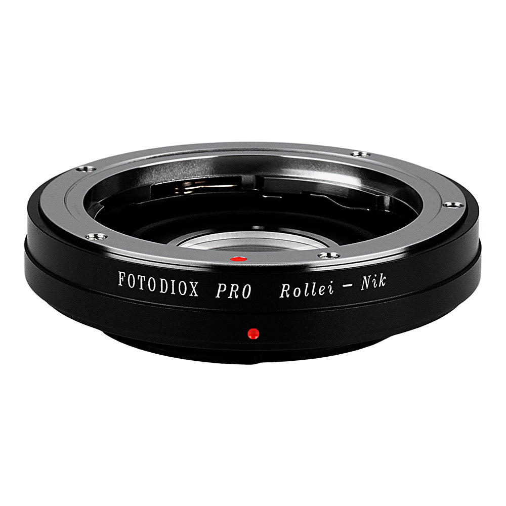 Fotodiox Pro Lens Mount Adapter - Rollei 35 (SL35) SLR Lens to Nikon F Mount SLR Camera Body