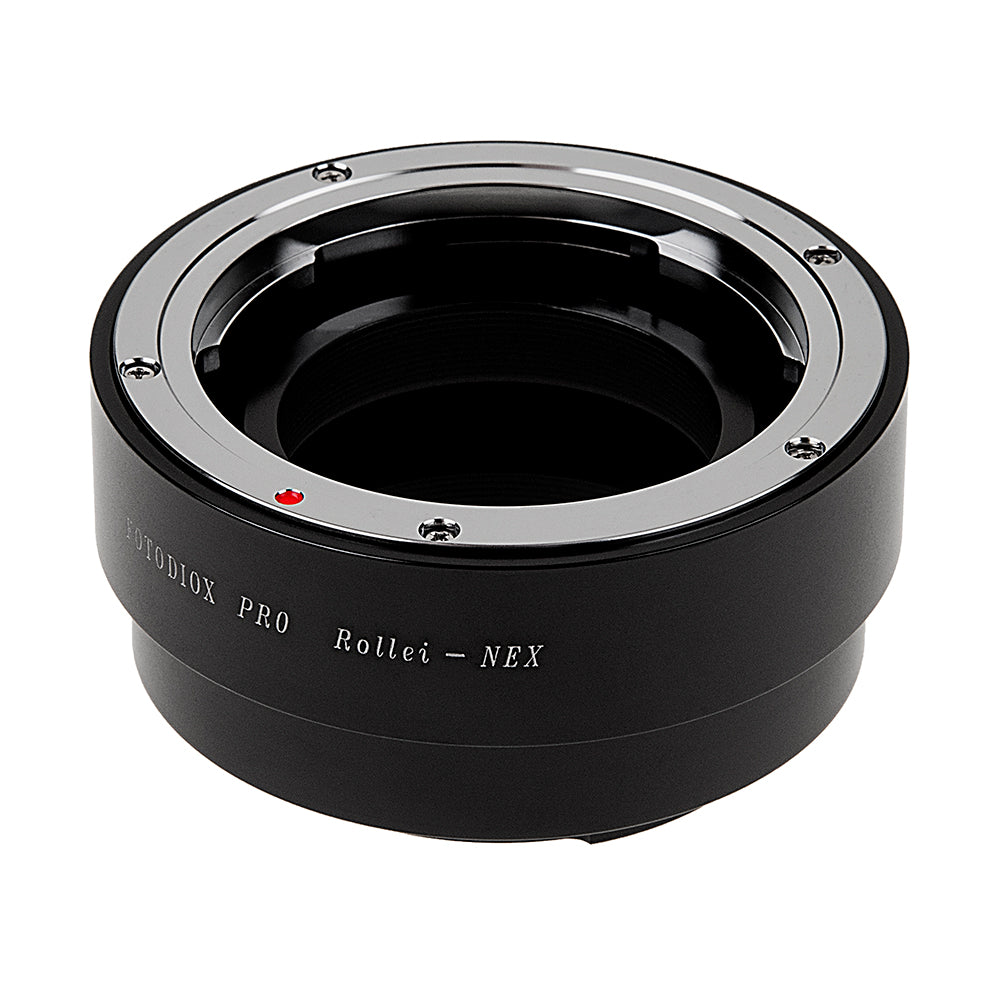 Fotodiox Pro Lens Mount Adapter - Rollei 35 (SL35) SLR Lens to Sony Alpha E-Mount Mirrorless Camera Body