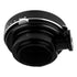 Fotodiox Pro Lens Mount Adapter - Rollei 6000 (Rolleiflex) Series Lenses to Sony Alpha A-Mount (and Minolta AF) Mount SLR Camera Body with Built-In Aperture Iris