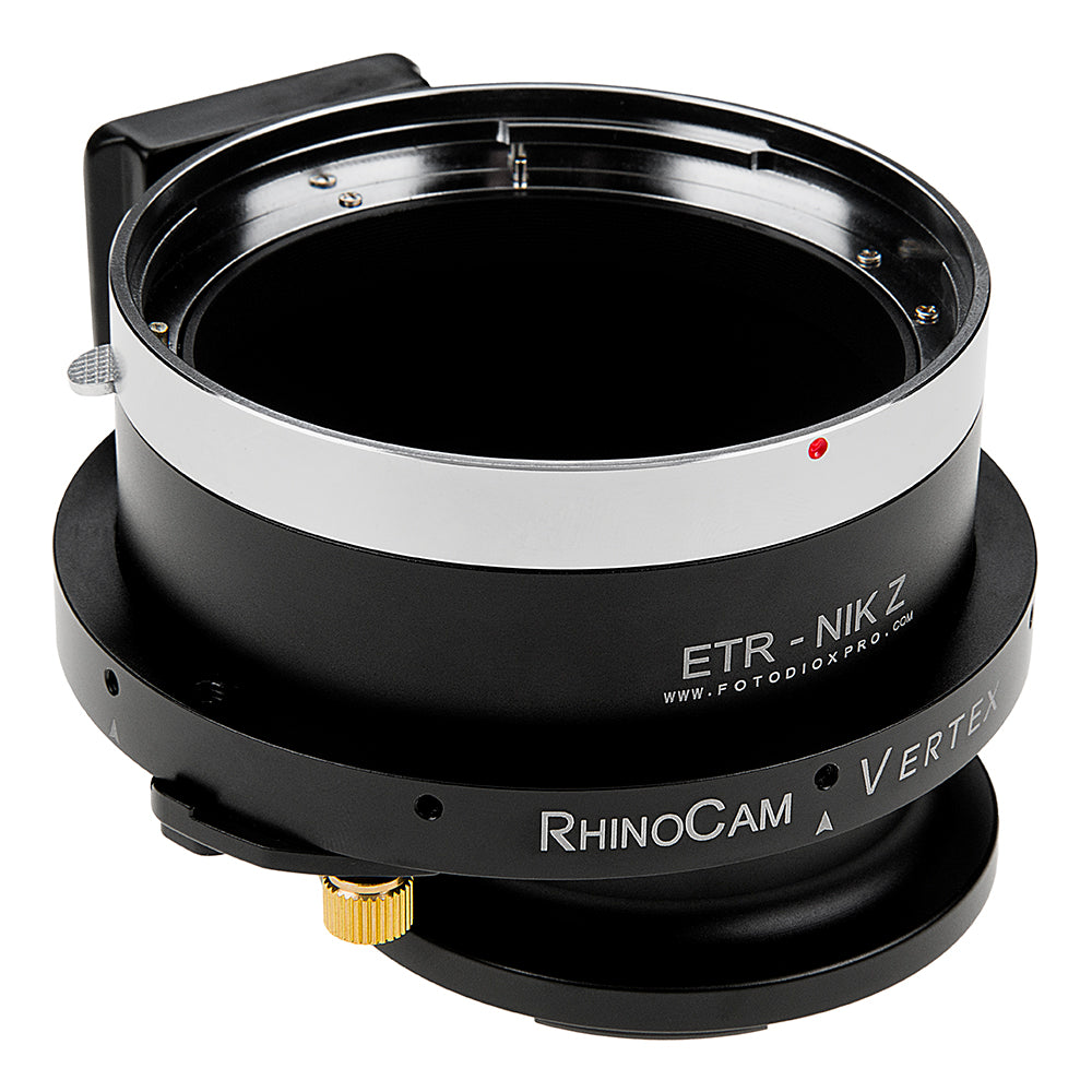 RhinoCam Vertex Rotating Stitching Adapter, Compatible with Bronica ETR  Mount SLR Lens to Nikon Z-Mount Mirrorless Cameras