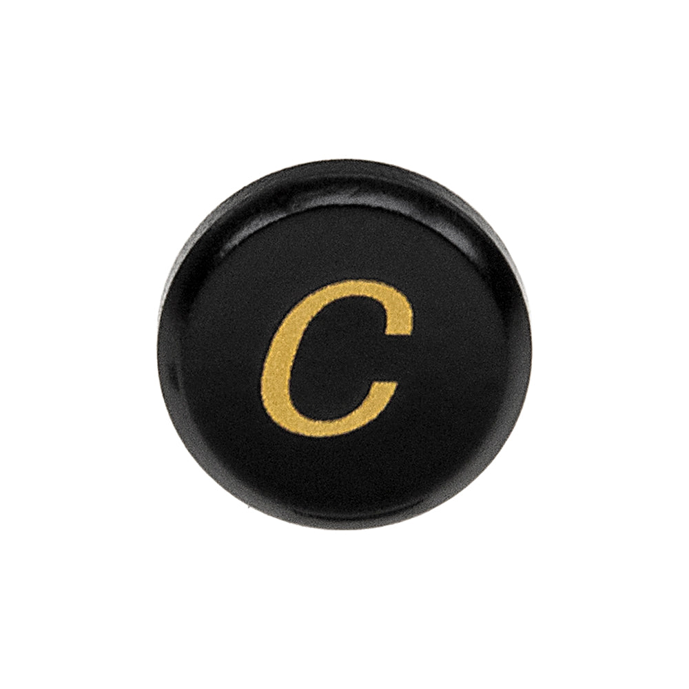 Fotodiox Soft Shutter Release Button - Anodized Aluminum 12mm Concave Button for Contax & Canon Cameras (Black & Yellow)