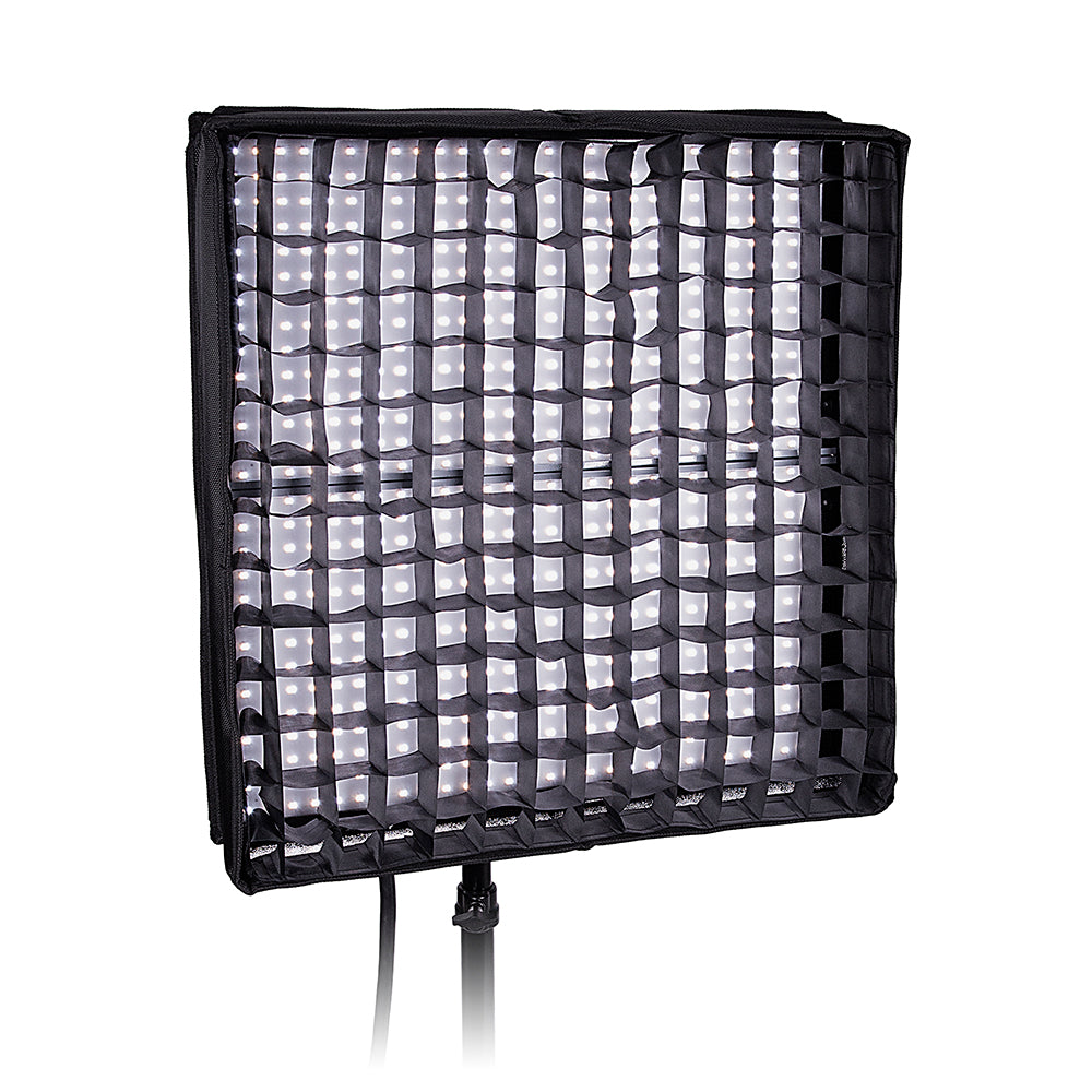 Fotodiox Pro Eggcrate Grid for SkyFiller Wings 2x2 Lights - Fits SkyFiller Wings LED Lighting SFW-150SS/RGB - 2x2 Bi-Color & RGB+T Folding LED Panels - 50 Degree Grid (2x2x1.5" Openings)