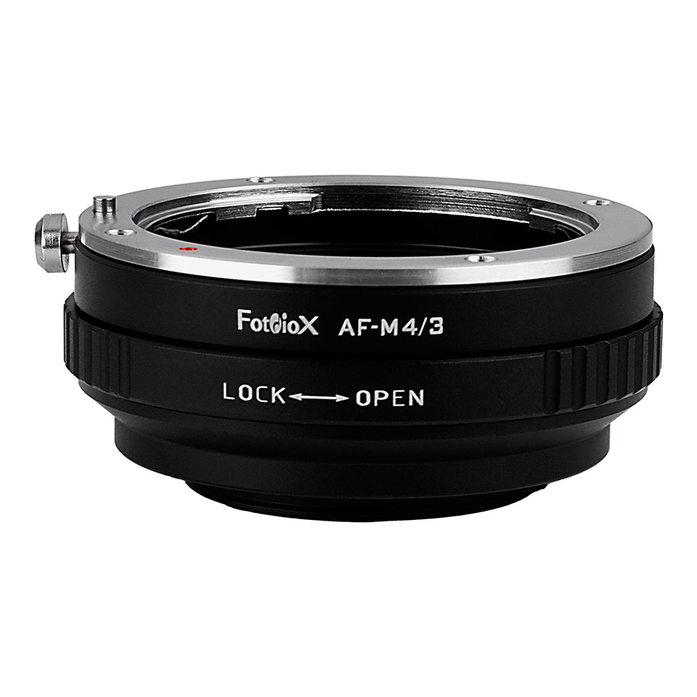 Fotodiox Lens Mount Adapter - Sony Alpha A-Mount (and Minolta AF) DSLR Lens to Micro Four Thirds (MFT, M4/3) Mount Mirrorless Camera Body, with Built-In Aperture Control Dial