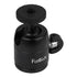 Universal 1/4"-20 Camera Accessory Mount with Mini Ball Head - Multi-Function Swivel Joint for 1/4"-20 Male Studs