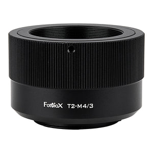 Fotodiox Lens Mount Adapter - T-Mount (T / T-2) Screw Mount SLR Lens to Micro Four Thirds (MFT, M4/3) Mount Mirrorless Camera Body