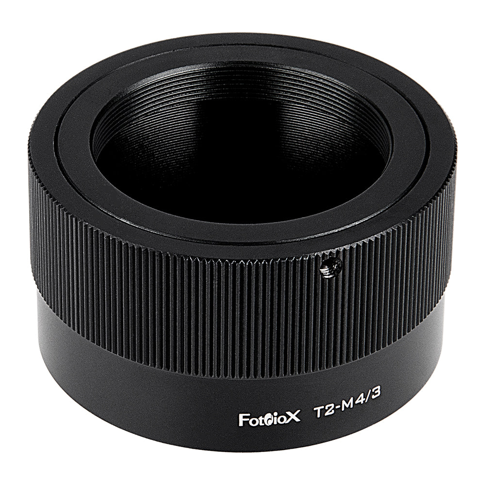Fotodiox Lens Mount Adapter - T-Mount (T / T-2) Screw Mount SLR Lens to Micro Four Thirds (MFT, M4/3) Mount Mirrorless Camera Body