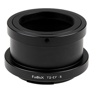 Fotodiox Lens Mount Adapter - Compatible with T-Mount (T / T-2) Screw Mount SLR Lens to Canon RF (EOS-R) Mount Mirrorless Camera Bodies