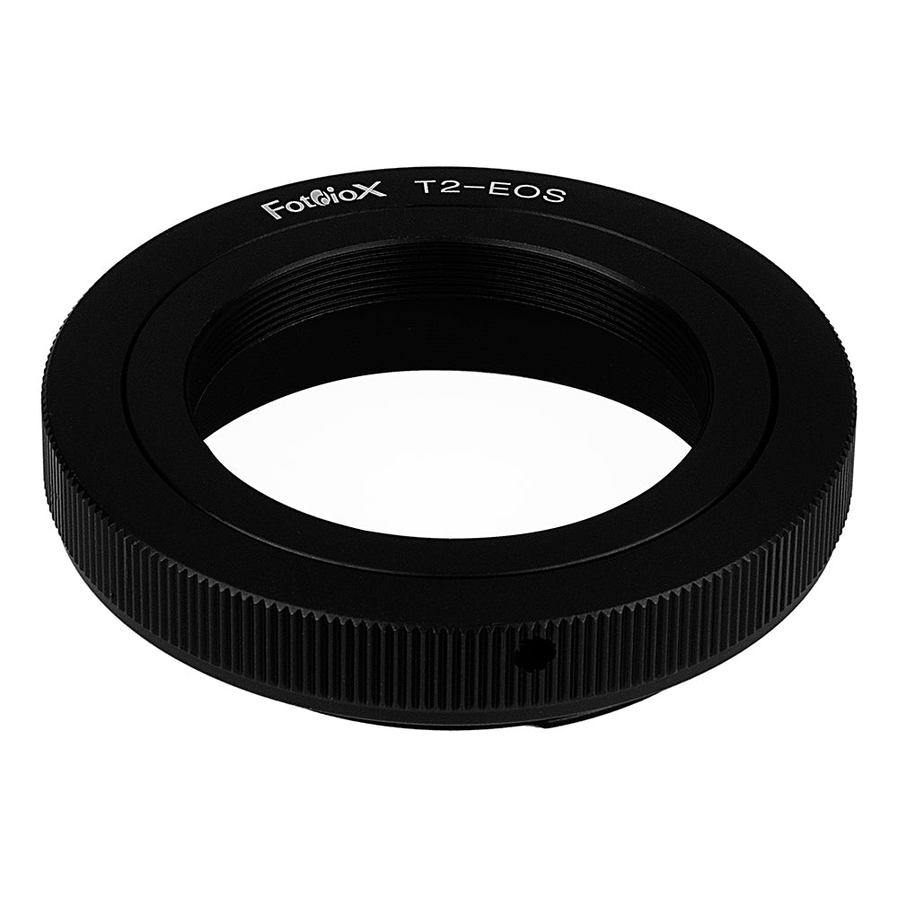 Fotodiox Lens Mount Adapter - T-Mount (T / T-2) Screw Mount SLR Lens to Canon EOS (EF, EF-S) Mount SLR Camera Body
