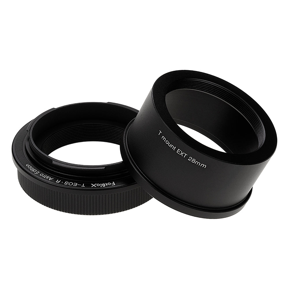 Fotodiox Lens Adapter Astro Edition - Compatible with T-Mount (T / T-2) Screw Mount Telescopes to Canon RF (EOS-R) Mount Cameras for Astronomy