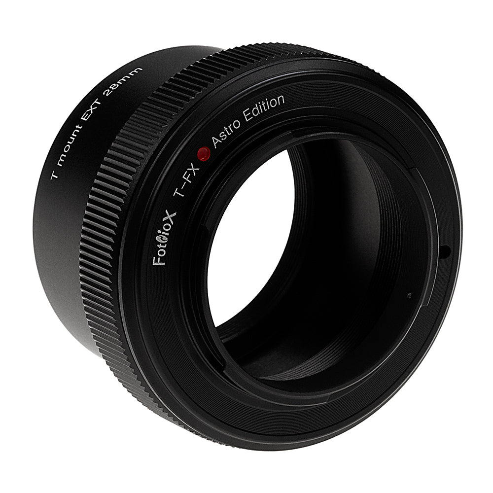 Fotodiox Lens Adapter Astro Edition - Compatible with T-Mount (T / T-2) Screw Mount Telescopes to Fuji X-Series Mount Cameras for Astronomy