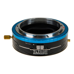 Fotodiox Pro TLT ROKR - Tilt / Shift Lens Mount Adapter for Canon FD & FL 35mm SLR lenses to Fujifilm Fuji X-Series Mirrorless Camera Body