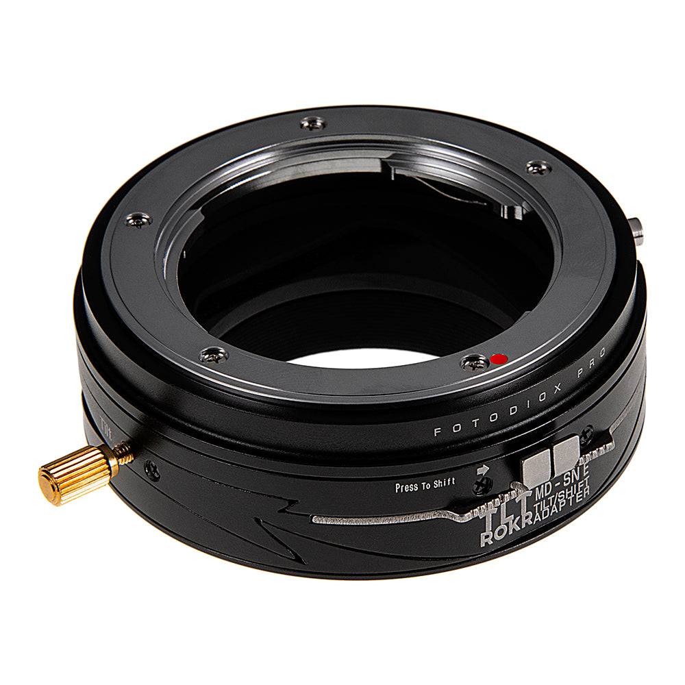 Tilt / Shift Adapter - Minolta (SR/MD/MC) Lens to Sony E-Mount