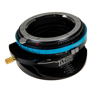 Fotodiox Pro TLT ROKR - Tilt / Shift Lens Mount Adapter for Nikon Nikkor F Mount G-Type D/SLR Lenses to Sony Alpha E-Mount Mirrorless Camera Body
