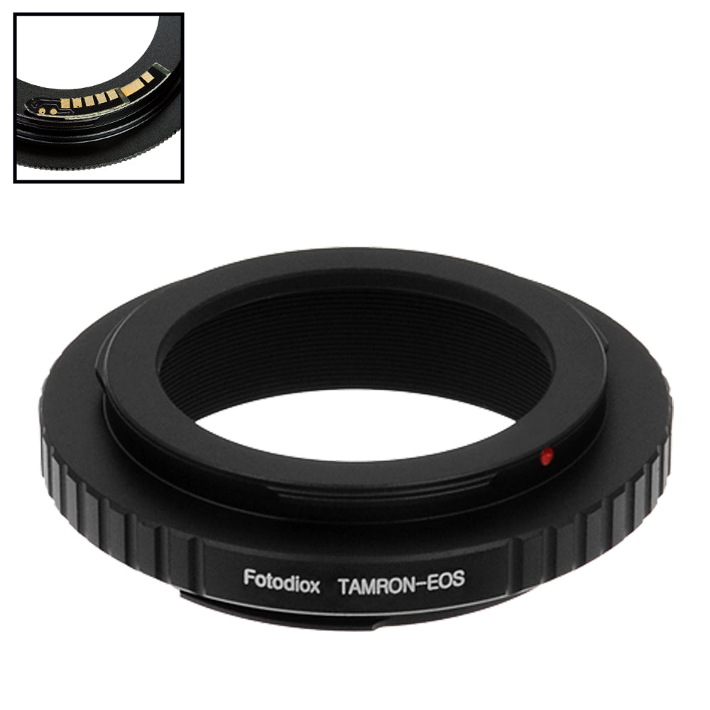 Fotodiox Lens Mount Adapter Compatible with Tamron Adaptall (Adaptall-2) Mount SLR Lens to Canon EOS (EF, EF-S) Mount SLR Camera Body - with Generation v10 Focus Confirmation Chip