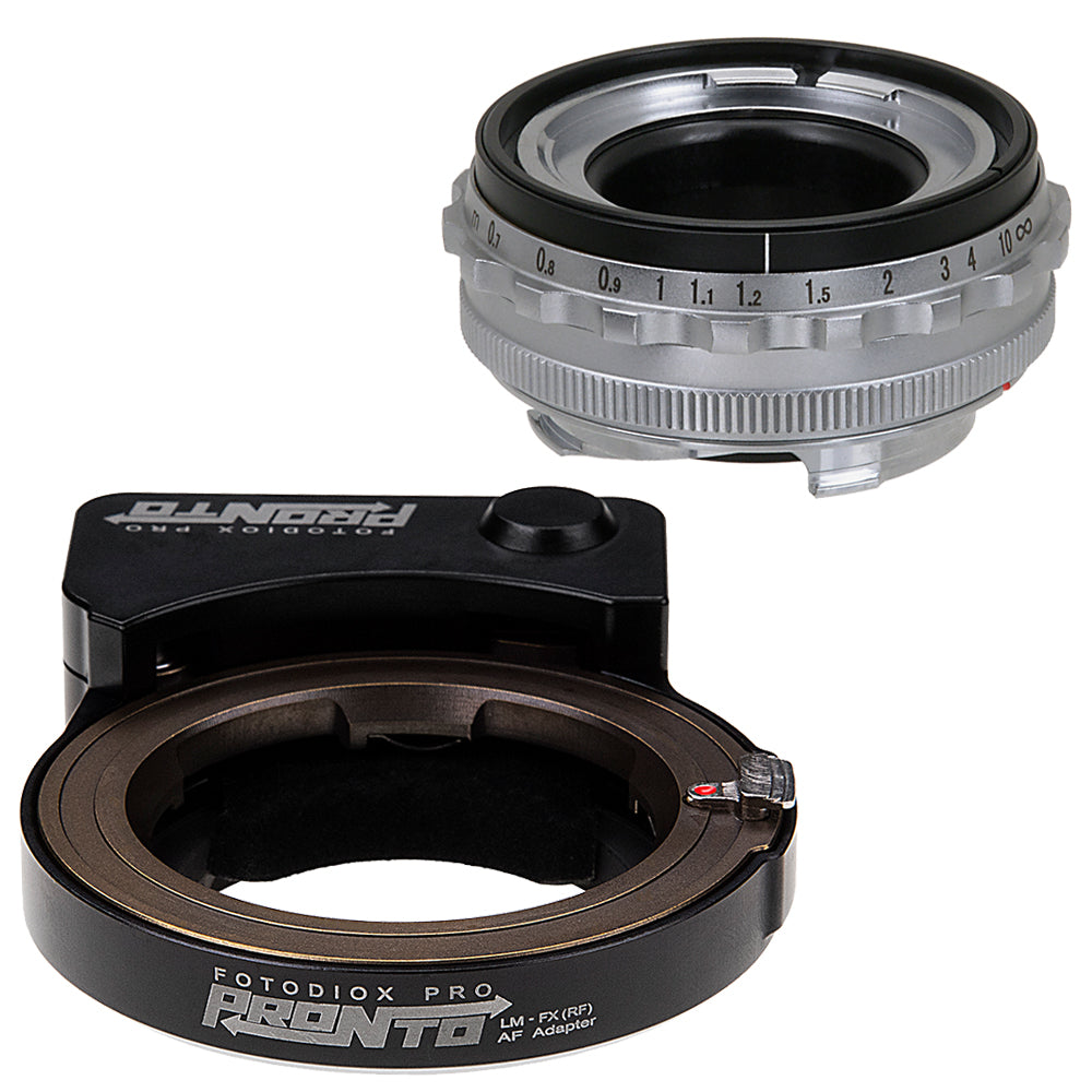 Fotodiox Pro マウントアダプター Leica M - Fuji X - レンズ(単焦点)
