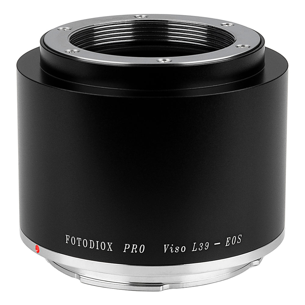 Fotodiox Pro Lens Mount Adapter - L39 Leica Visoflex Screw Mount Lens to Canon EOS (EF, EF-S) Mount SLR Camera Body