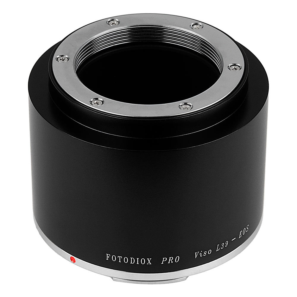 Fotodiox Pro Lens Mount Adapter - L39 Leica Visoflex Screw Mount Lens to Canon EOS (EF, EF-S) Mount SLR Camera Body