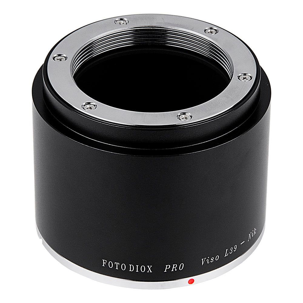 Fotodiox Pro Lens Mount Adapter - L39 Leica Visoflex Screw Mount Lens to Nikon F Mount SLR Camera Body