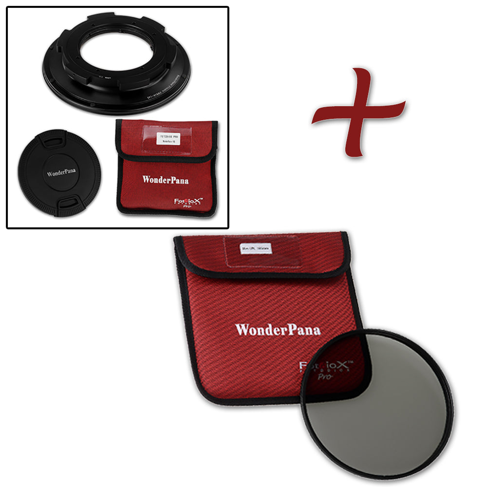 WonderPana Filter Holder for Sigma 8-16mm f/4.5-5.6 DC HSM Ultra-Wide Zoom Lens (APS-C 35mm) - Ultra Wide Angle Lens Filter Adapter