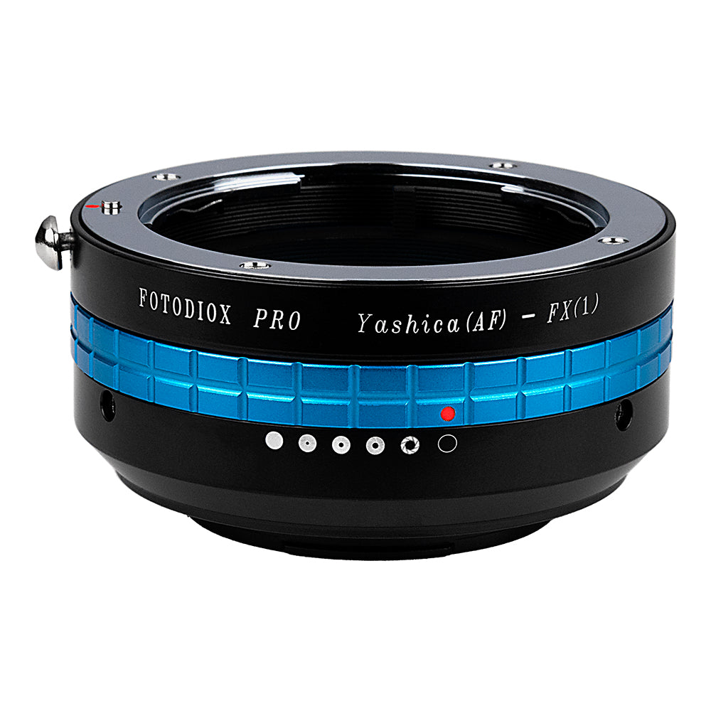 Fotodiox Pro Lens Mount Adapter - Yashica 230 AF SLR Lens to Fujifilm Fuji X-Series Mirrorless Camera Body, with Built-In Aperture Control Dial