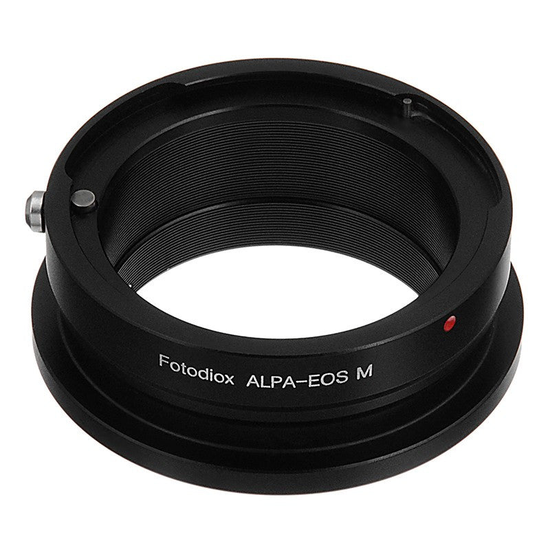 Fotodiox Lens Mount Adapter - Alpa 35mm SLR Lens to Canon EOS M (EF-M Mount) Mirrorless Camera Body