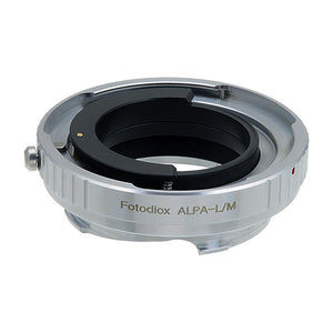 Alpa 35mm SLR Lens to Leica M Mount Rangefinder Camera Body