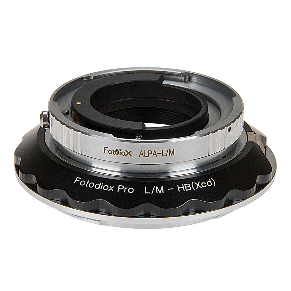 Fotodiox Pro Lens Mount Double Adapter, Alpa 35mm SLR and Leica M Rangefinder Lenses to Hasselblad XCD Mount Mirrorless Digital Camera Systems (such as X1D-50c and more)