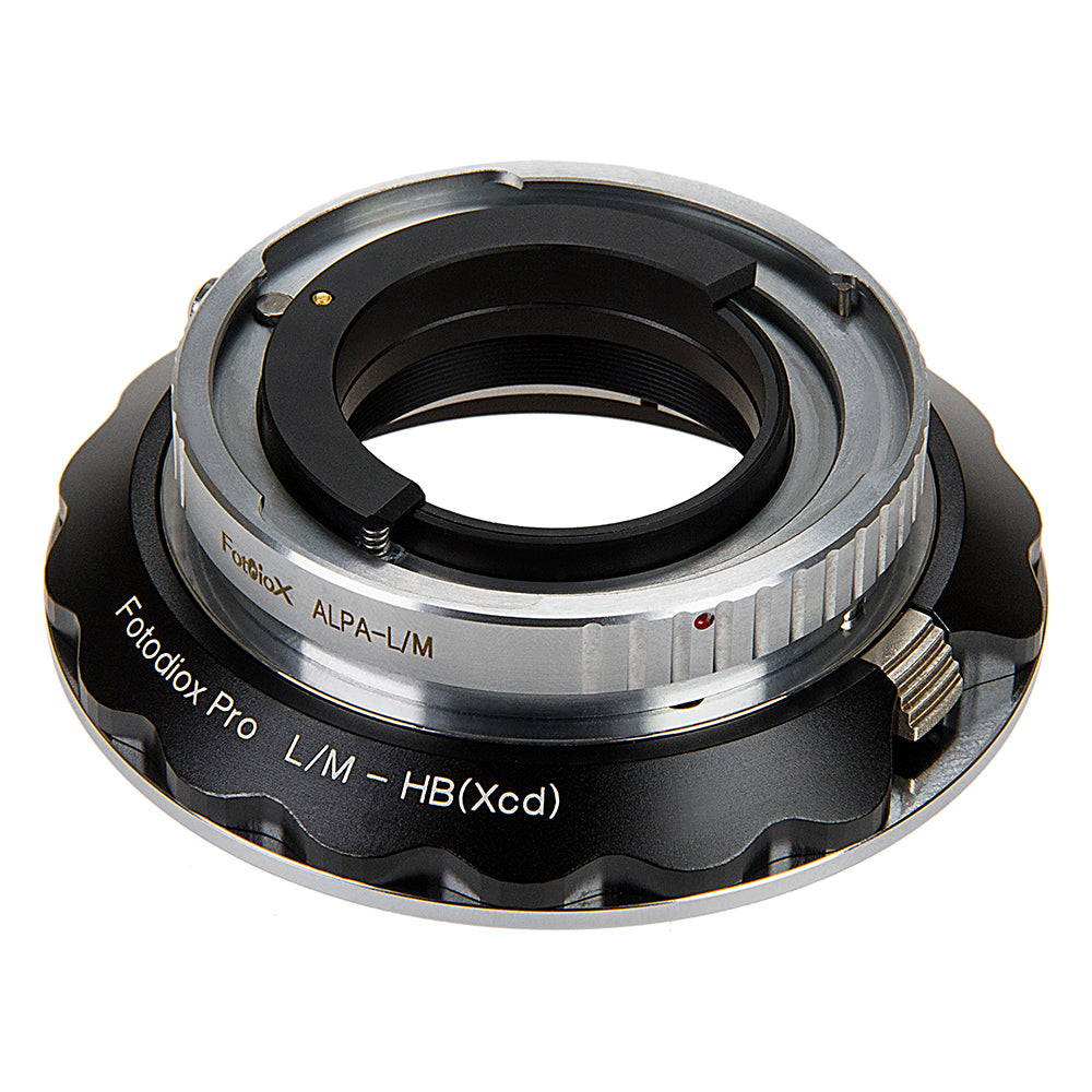 Fotodiox Pro Lens Mount Double Adapter, Alpa 35mm SLR and Leica M Rangefinder Lenses to Hasselblad XCD Mount Mirrorless Digital Camera Systems (such as X1D-50c and more)
