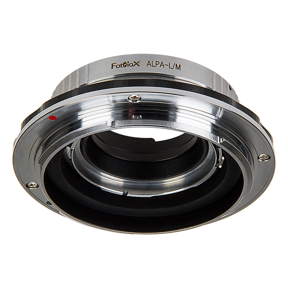 Fotodiox Pro Lens Mount Double Adapter, Alpa 35mm SLR and Leica M Rangefinder Lenses to Hasselblad XCD Mount Mirrorless Digital Camera Systems (such as X1D-50c and more)