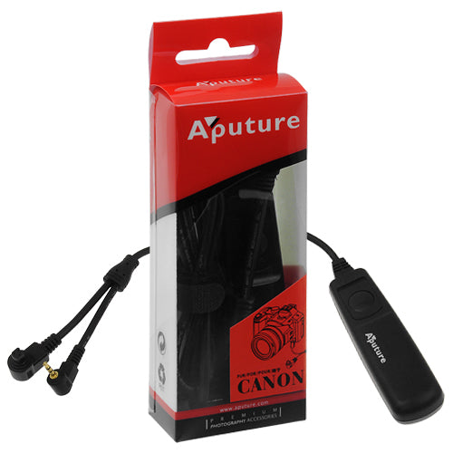 Aputure Universal Camera Remote Shutter Release Cable for All Canon DSLRS (replaces Canon RS 60-E3 + RS 80-N3)