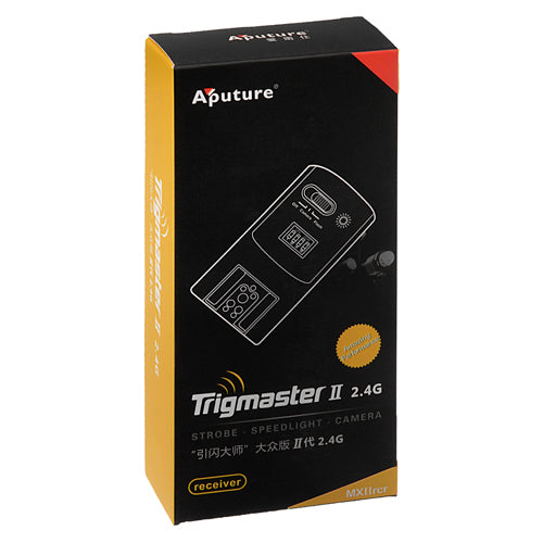 Aputure Trigmaster II 2.4G Receiver (MXIIrcr-C) - Additional Remote Receiver for Cameras & Lights