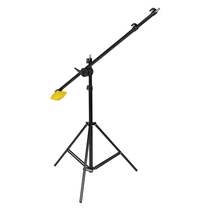 Heavy Duty Boomstand - Adjustable Boom Stand with 7-Foot Extendable Boom Arm and 10-Pound Iron Counter Balance
