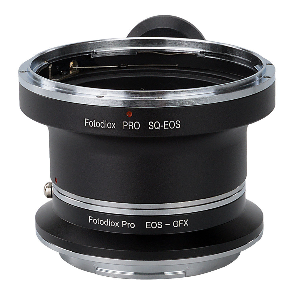 Fotodiox Pro Lens Mount Double Adapter, Bronica SQ Mount and Canon EOS (EF / EF-S) D/SLR Lenses to Fujifilm G-Mount GFX Mirrorless Digital Camera Systems (such as GFX 50S and more)