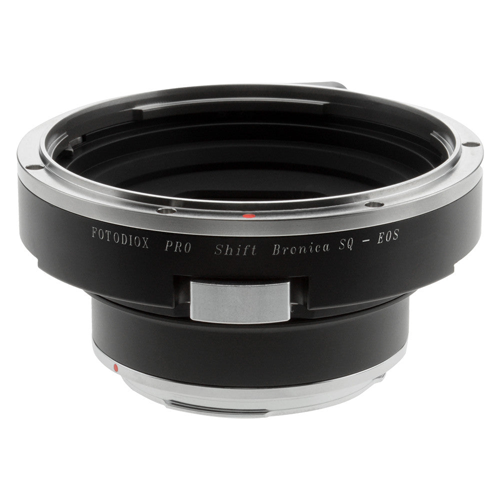 Fotodiox Pro Lens Mount Shift Adapter - Bronica SQ Mount Lens to Canon EOS (EF, EF-S) Mount SLR Camera Body