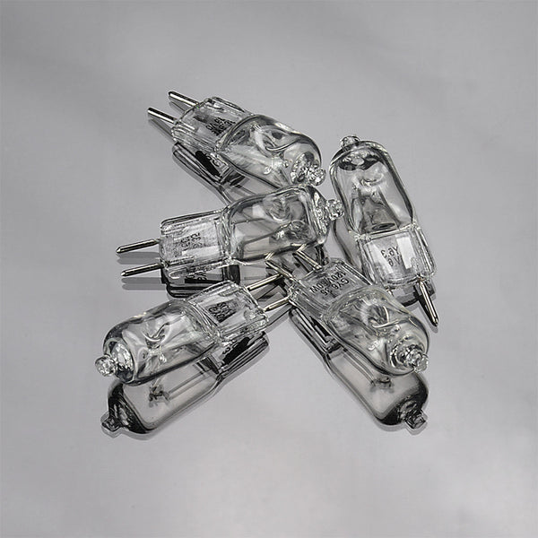 JCD Type 60w 120v GY6.35 (2-Pin Base) Clear Halogen Light Bulbs