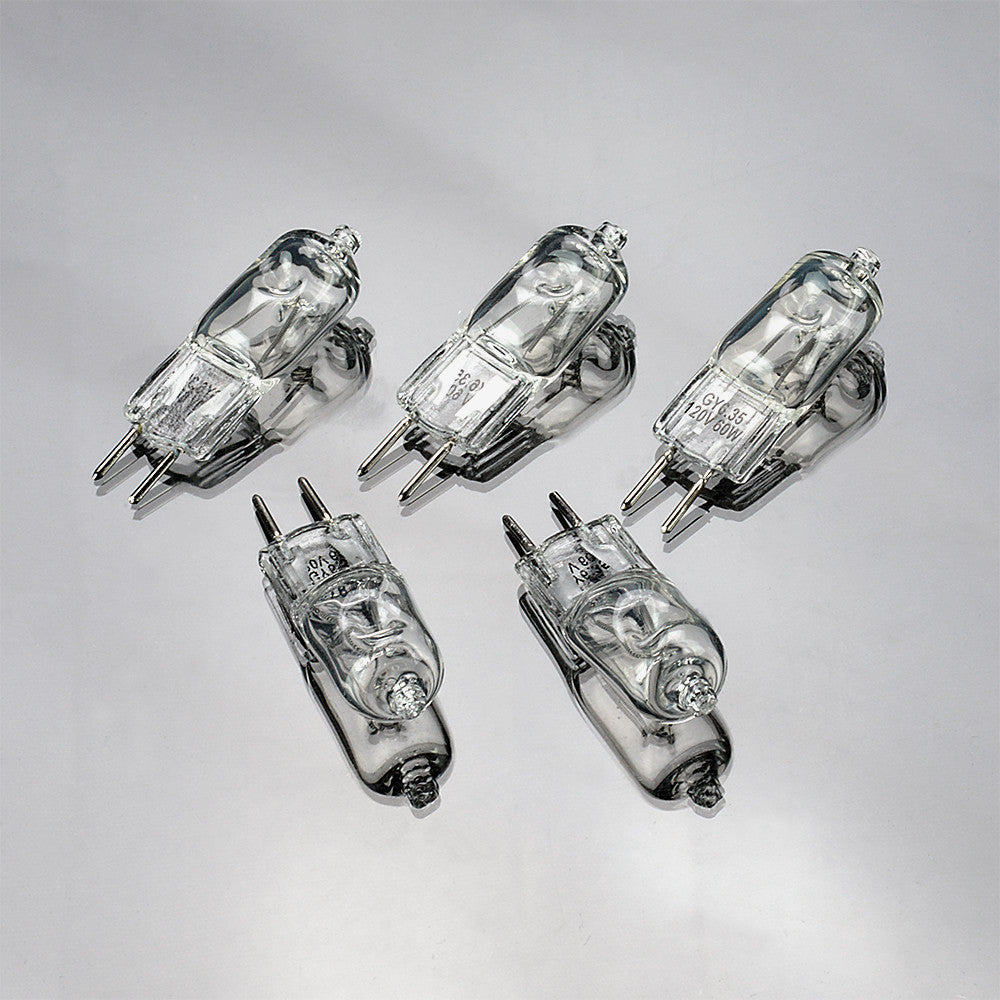 10-Pack 50W T5 GY6.35 Base 12V Xenon Light Bulbs – Clear, 10000-Hour Life, Fully Dimmable